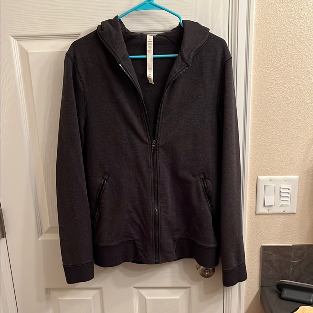 Lululemon grey scuba hoodie